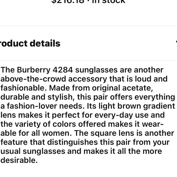 Burrbery new sunglasses - Picture 12 of 12